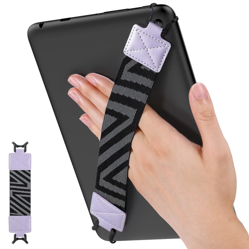 MoKo Security Hand-Strap for 9-11 Inch Tablets, Taro Purple