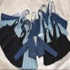 1/6 Scale Female Clothes,Female Double Shoulder Skirt High Waisted Skirt Pleated Skirt Dress Clothing for 12inch PH TBL JO Action Figure Body (1pc Waisted Skirt-Long Verison-Dark Blue) view 3
