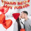 129Pcs Glitter Customizable Banner Kit DIY Custom Letter Banners Happy Birthday Letters 0-9 Numbers Anniversary Valentine's Day Personalized Banner Wedding Birthday Party Decoration Supplies(Shiny Red) view 4