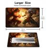 YVBHCGGGF for MTG Playmat, Game Mat 24 x 14 inches for MTG DTCG CCG RPG Trading Card Inked Game Playmats Mousepad Desk Mats Smooth Rubber Surface Battle with 6 Dice - 100 view 3