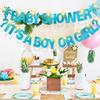 175Pcs Glitter Customizable Banner Kit DIY Custom Letter Banners DIY Boy Happy Birthday Letters 0-9 Numbers Anniversary Personalized Banner Wedding Birthday Party Decoration Supplies(Shiny Light Blue) view 4