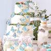 30pcs Blue Gold Butterfly Cake Topper Mixed Size Transparent 3D Waterproof Butterflies Cupcake Topper for Blue Birthday Wedding Cake Decorations Butterfly Party Wall Decorations view 3