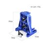 Aluminum Alloy Motor Tail Afterbody Fixed Mount Seat RC Parts for TRAXXAS 1/6 XRT 8S, 1/5 X-Maxx 6S 8S RC Car (Blue) view 2