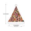 EniLsa Popcorn Print Print,Christmas Santa Hats For Children 14.2x11 Inch Christmas Santa Hats Party Supplies view 3