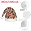 EniLsa Popcorn Print Print,Christmas Santa Hats For Children 14.2x11 Inch Christmas Santa Hats Party Supplies view 4