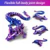 LEWELLRY 15" 3D Printed Dragon Egg,Christmas Birthday Toys, Stocking Stuffers Gift, Articulated Crystal Cool Fidget Dragon for Girls Boys Kids Ages 3,4, 5, 6,7, 8,9,10,11,12 Years Old view 4