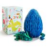 LEWELLRY 15" 3D Printed Dragon Egg,Christmas Birthday Toys, Stocking Stuffers Gift, Articulated Crystal Cool Fidget Dragon for Girls Boys Kids Ages 3,4, 5, 6,7, 8,9,10,11,12 Years Old view 1