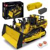 Mould King RC Bulldozer Building Set for Adults, Bulldozer Truck Construction Vehicle Model with Motors, APP Control Truck with Engines, 1508 Pieces view 1
