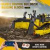 Mould King RC Bulldozer Building Set for Adults, Bulldozer Truck Construction Vehicle Model with Motors, APP Control Truck with Engines, 1508 Pieces view 2