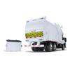First Gear 1/25 White Mack LR Garbage Truck w/McNeilus Meridian Loader & Dumpster 70-0626 view 4