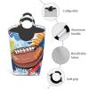 American Football Laundry Basket Organizer Collapsible Laundry Hamper Nursery Storage Basket Bin with Handles for Clothes Toys Organizer Bathroom Room view 4