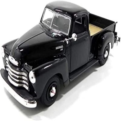 1950 Chevy 3100 Pickup Truck Black 1/25 Diecast Model Car 31952black