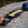 Axial SCX24 Flat Bed Vehicle Trailer with LED Taillights:1/24th, AXI00009 view 2