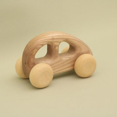 Free Shipping Natural Baby Car II, LBC22 : Eco-Friendly Gift with Montessori and Waldorf Educational Influence Lotes Toys Baby Gift