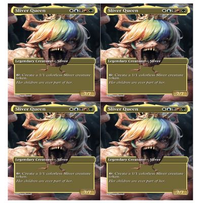 4x | Sliver Queen #2 - Horror | Anime | Full Art | Foil or Non-Foil (Non Foil)