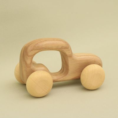 Free Shipping Natural Baby Car V, LBC25 : Eco-Friendly Gift with Montessori and Waldorf Educational Influence Lotes Toys Baby Gift