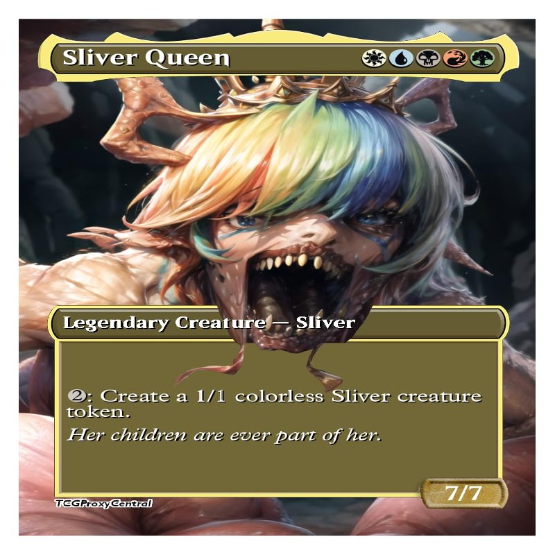 4x | Sliver Queen #1 & #2 - Horror | Anime | Full Art | Foil or Non-Foil (4x of each Non Foil)