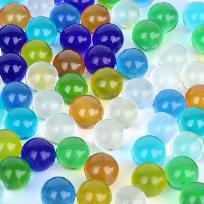 3 otters 180PCS Marbles for Kids, Glass Marbles Bulk for Games Chinese Checkers Hungry Hippos Game Balls Learning Toys Gifts for Toddlers