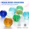 3 otters 180PCS Marbles for Kids, Glass Marbles Bulk for Games Chinese Checkers Hungry Hippos Game Balls Learning Toys Gifts for Toddlers view 4