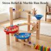 3 otters 85 PCS Marles Bulk, Assorted Size Glass Marbles view 4