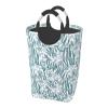 Zebra Leaves Laundry Basket Organizer Nursery Storage Baskets Box Collapsible Laundry Hamper with Handles for Closets Organizer Toys Bathroom view 1