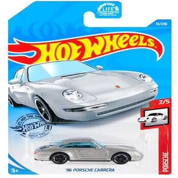 Hot Wheels 2020 96 Porsche Carrera 72/250, Silver