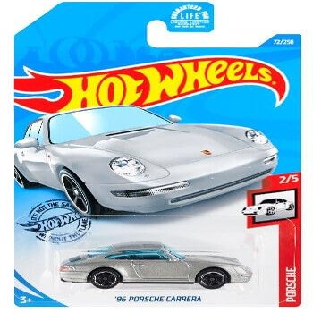 Hot Wheels 2020 96 Porsche Carrera 72/250, Silver