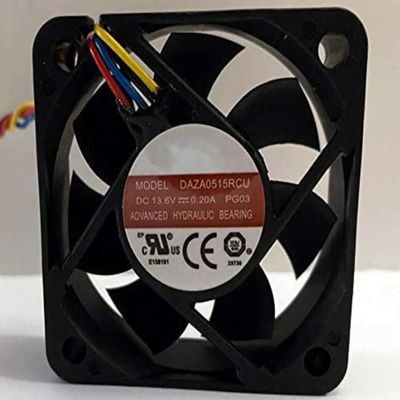Cooling Fan 13.6V 50mm 5015 for DAZA0515RCU 0.20A 50x50x15mm Cooling Fan 4-Wire