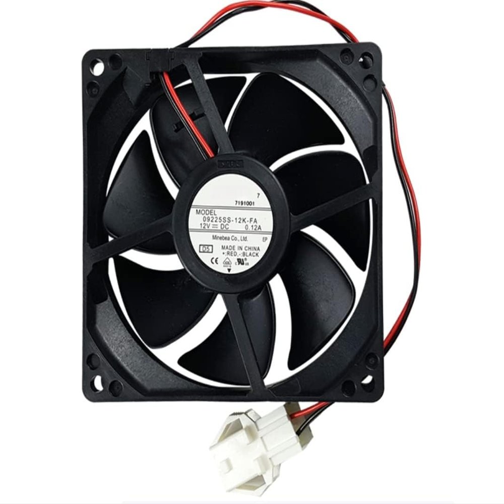 Cooling Fan 12V 90mm 9025 for 09225SS-12K-FA 0.12A 90x90x25mm Cooling Fan