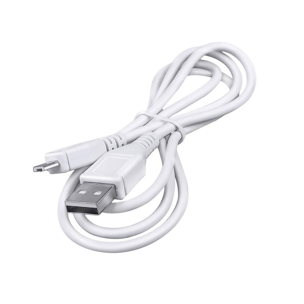 Dysead 3.3ft White Micro USB Data/Charging Cable Charger Cord Lead Compatible with Flysky FS-IT4 FS-iT4S FSIT4 FSiT4S 4ch 2.4G RC Car Boat Radio System Transmitter Receiver