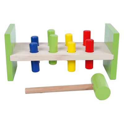 Playwood Hammer bench with rubber - green
