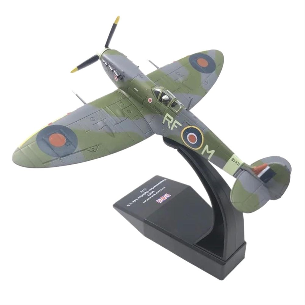 1/72 Scale Spitfire Fighter Diecast Metal Military Plane Aircraft Model Collection Drop Shipping