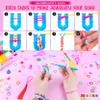 2800+ Rubber Band Bracelet Kit, 30 Colours Loom Bracelet Kit - Rubberband Bracelet making kit Includes Clips, Charms, Beads - Rubber Bands for Bracelets, Ideal Gift for Birthday, Halloween, Xmas view 3