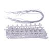 Abaodam 12-piece Birthday Party Hats Silver Foil Crown Paper Decorations for Boys and Girls Adults Celebrations view 1