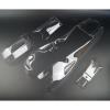 Black Red Clear Body for hpi rovan kingmotor baja 5b 5sc Buggy (Black) view 3