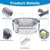 Accmor Universal Stroller Organizer with Detachable Phone Bag, Stroller Bag Caddy Organizer Stroller Accessories for Uppababy, Baby Jogger, Nuna, Doona, Britax Strollers view 4