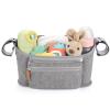 Accmor Universal Stroller Organizer with Detachable Phone Bag, Stroller Bag Caddy Organizer Stroller Accessories for Uppababy, Baby Jogger, Nuna, Doona, Britax Strollers view 3