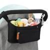 Accmor Universal Stroller Organizer with Detachable Phone Bag, Stroller Bag Caddy Organizer Stroller Accessories for Uppababy, Baby Jogger, Nuna, Doona, Britax Strollers view 1