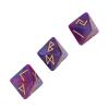 Airshi Rune Dice, Divination Dice Astrology Learning Vivid Colors for Astrology (Purple Blue) view 2