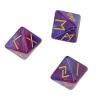 Airshi Rune Dice, Divination Dice Astrology Learning Vivid Colors for Astrology (Purple Blue) view 3