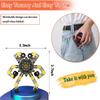 30pcs Random Fidget Spinners,DIY Deformable Robot Fingertip Toys,Decompression Spinner,Deformable Creative Mechanical Gyro Toys,Stress Relief Mechanical Chain Toy for Kids AdultsParty Supplies view 4