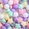 Heopeis Ball Pit Balls Pack of 100 - Star and Round Set BPA Free Phthalate Free Non-Toxic Crush Proof Play Balls Soft Plastic Balls for Toddlers Baby Kids Birthday Pool Tent Party view 1