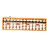 AbacusMath Learning ToolChinese Abacus 13 Rows 5 Beads Plastic Abacus Chinese Japanese Abacus Calculator Educational Tools Abacus Counting Tool for Beginners (Color : Yellow a) view 1