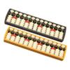 AbacusMath Learning ToolChinese Abacus 13 Rows 5 Beads Plastic Abacus Chinese Japanese Abacus Calculator Educational Tools Abacus Counting Tool for Beginners (Color : Yellow a) view 4