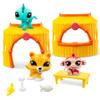BANDAI Littlest Pet Shop Tiki Jungle Playpack | The Pack Contains 3 LPS Mini Pet Toys 3 Accessories 1 Collector Card and 1 Virtual Code | Collectable Toys for Girls and Boys view 4
