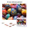 1000 Piece Jigsaw Puzzle for Adults Personalized Picture Puzzle Colorful Hand Painted Easter Eggs Customized Wooden Puzzle for Family, Birthday, Wedding, Game Nights Gifts, 29.5"x19.7" view 2