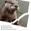 1000 Piece Jigsaw Puzzle for Adults Personalized Picture Puzzle Otter Animal Customized Wooden Puzzle for Family, Birthday, Wedding, Game Nights Gifts, 29.5"x19.7" view 3