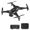 GoolRC Remote Control GPS Drone with Dual Camera 8K Foldable Headless Drone with Obstacle Avoidance Function Optical Flow Positioning Gesture Photography Brushless Motor with Storage Bag view 1