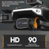 GoolRC Remote Control GPS Drone with Dual Camera 8K Foldable Headless Drone with Obstacle Avoidance Function Optical Flow Positioning Gesture Photography Brushless Motor with Storage Bag view 2