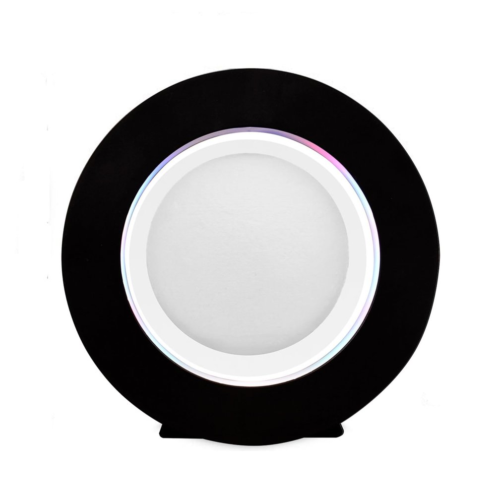 BEBEVOGUE Custom Magnetic Levitation Floating Moon with LED Light Personalized Text Floating Moon for Bedroom Office Desk Gadget Decor Birthday Christmas Gift for Men Father Husband Boyfriend Kids